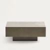 Concrete coffee table 80 x 60 cm Rustella