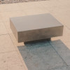 Concrete coffee table 80 x 60 cm Rustella