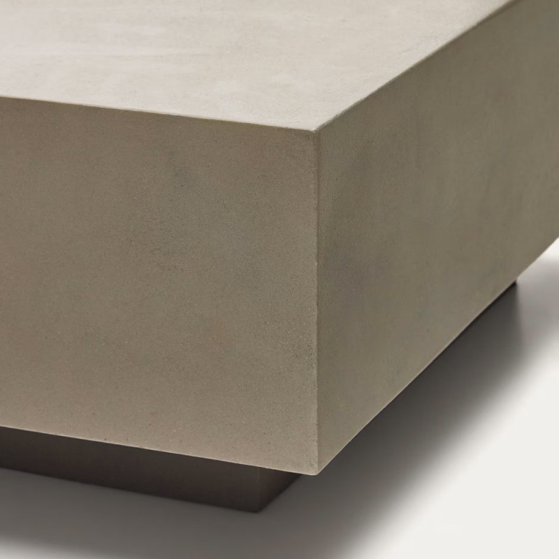 Concrete coffee table 80 x 60 cm Rustella