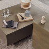 Concrete coffee table 80 x 60 cm Rustella