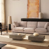 Concrete coffee table 80 x 60 cm Rustella