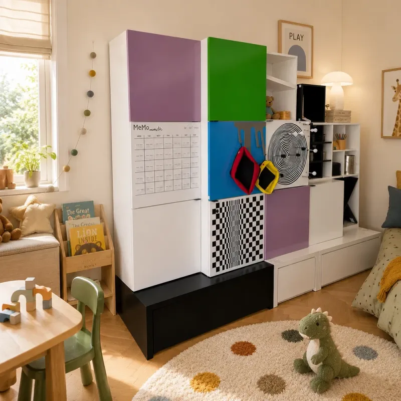 Raamaturiiul Wall Shelf L Young Users by Vox
