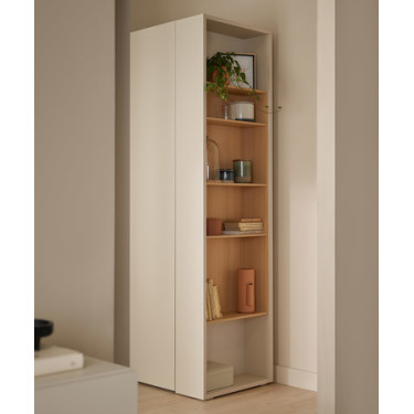 Side bookcase 4YOU FRESH H240 for a 4-door wardrobe