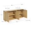 Kummut 180 x 75 см Abilen