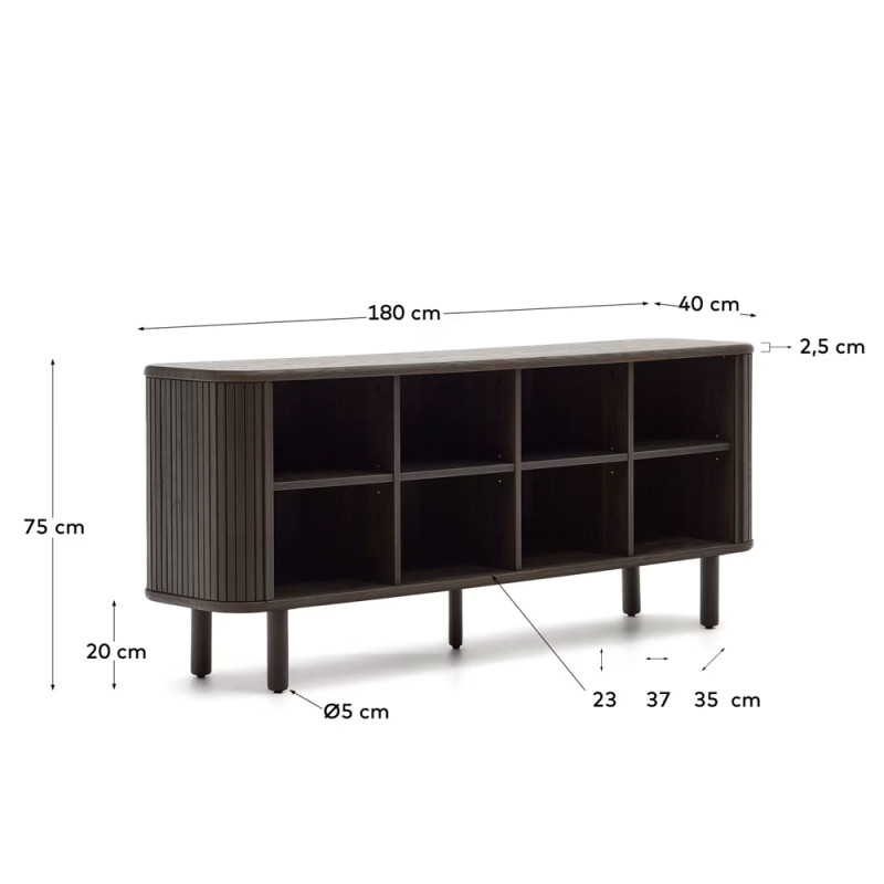 Chest of drawers on legs 180 x 75 cm Mailen