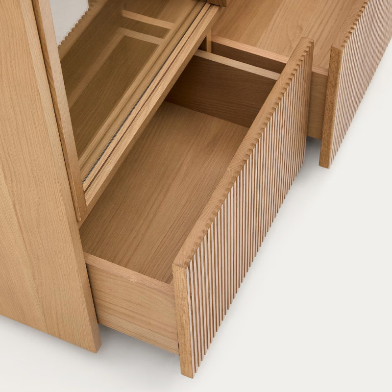 Display cabinet 100 x 174 cm Helvine