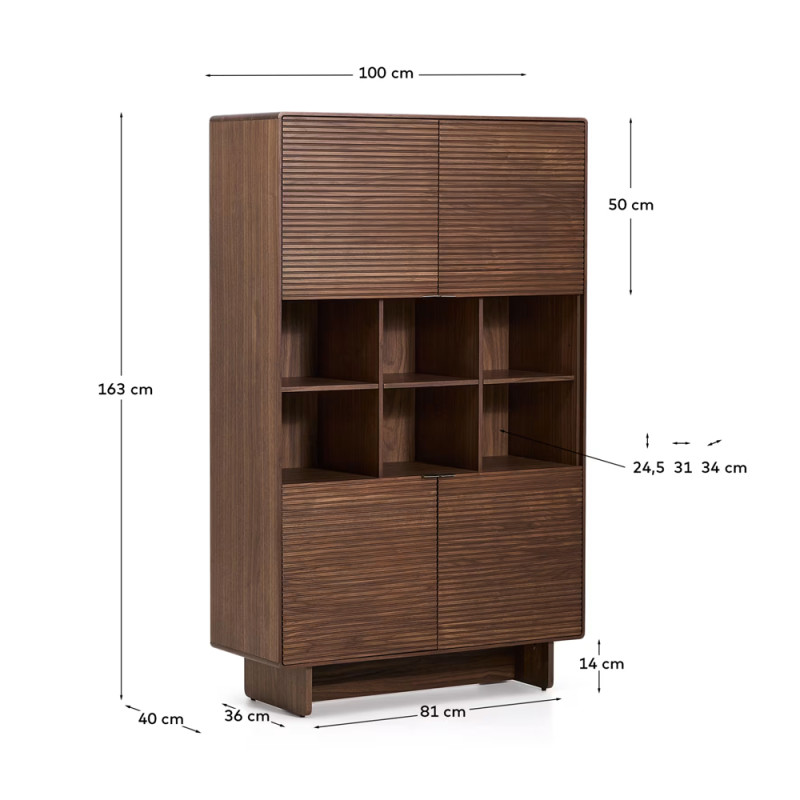 Kummut 100 x 163 см Norlen
