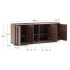 Kummut 200 x 80 см Onix