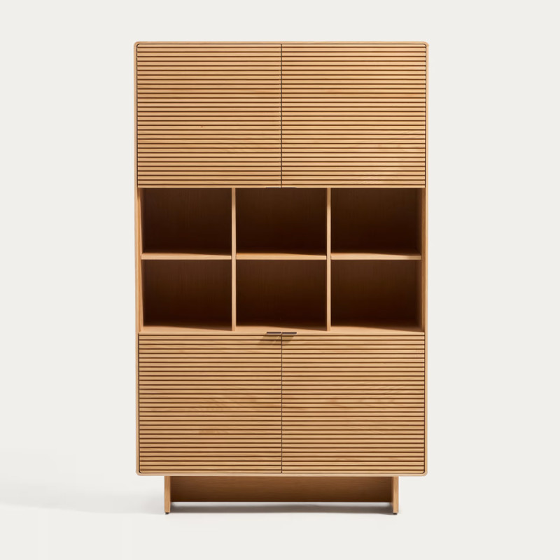 Vitriinkapp 100 x 163 cm ustega Norlen