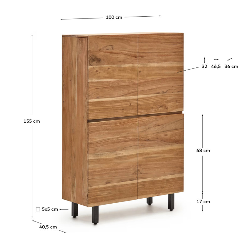 Kummut 100 x 155 см Uxue