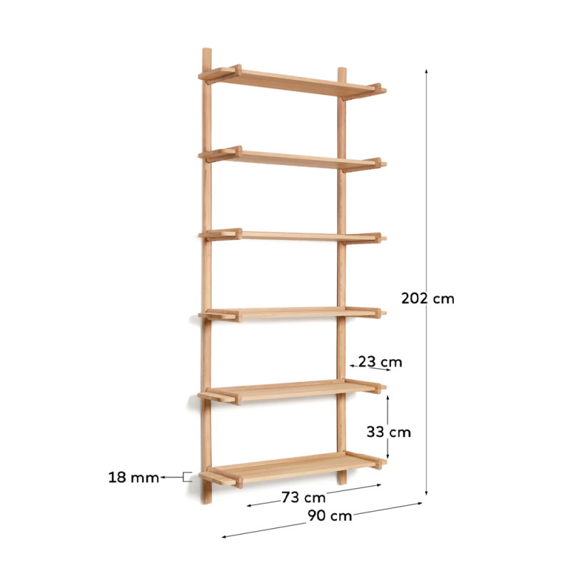 Moodul-seinariiul 202 x 90 cm Sitra