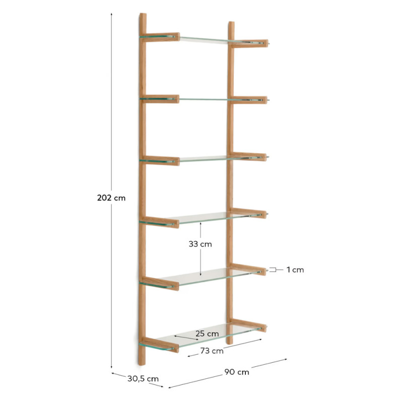 Moodul-seinariiul 202 x 90 cm Sitra