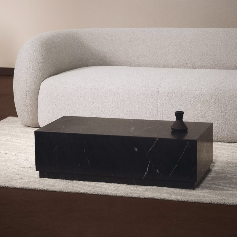 Marmorist diivanilaud 100 x 50 cm Sorein