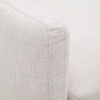 Corner modular 5-seater sofa Sorells on aluminum legs