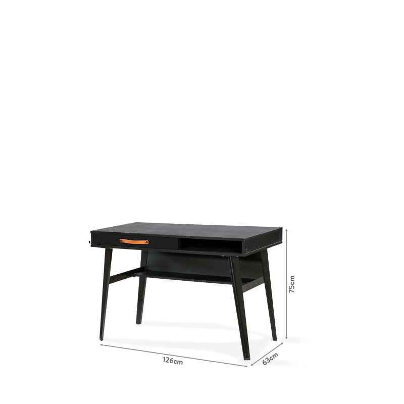 Kirjutuslaud Line Dark Metal