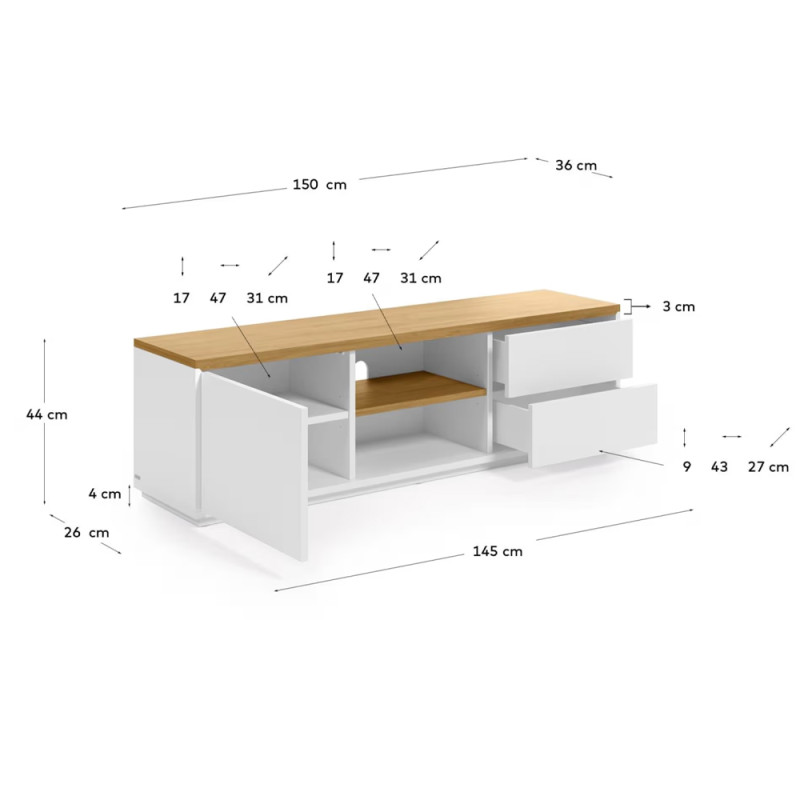 Telerialus 150 x 44 см Abilen