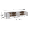 TV-alus 195 x 55 cm Vedrana