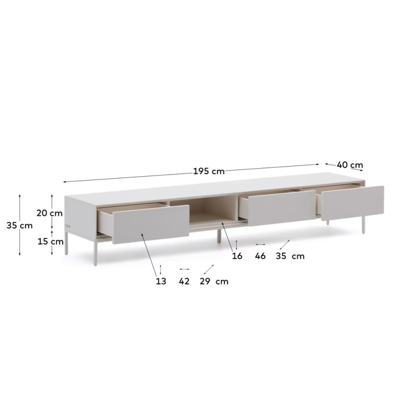 Jalgadel telerialus 195 x 35 cm Vedrana