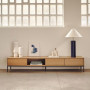 TV-alus 195 x 35 cm ustega Vedrana