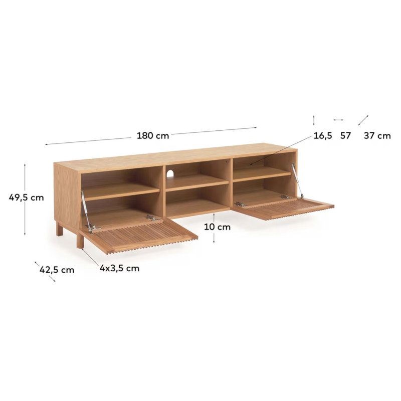 TV-alus 180 x 49,5 cm Beyla