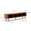 TV-alus 200 x 50 cm Mailen