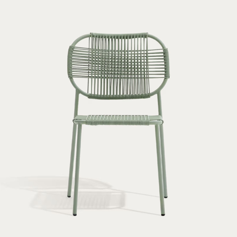 Outdoor stackable chair Talaier with a backrest
