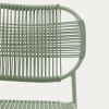 Outdoor stackable chair Talaier with a backrest