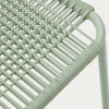Outdoor stackable chair Talaier with a backrest