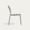 Outdoor stackable chair Talaier with a backrest