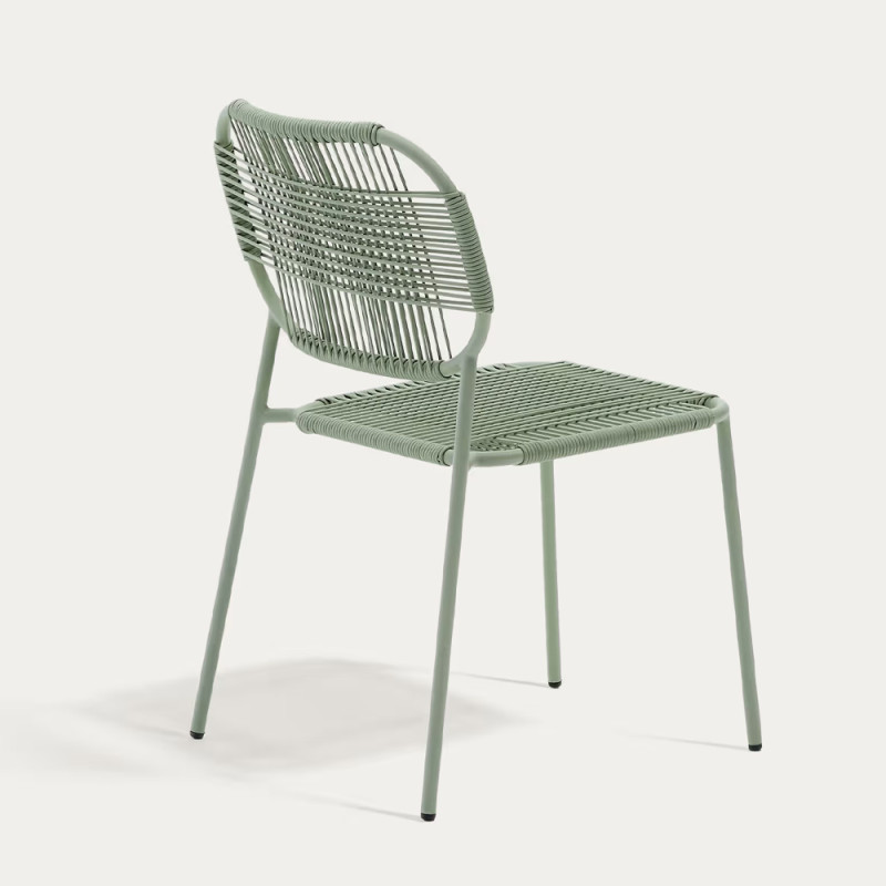 Outdoor stackable chair Talaier with a backrest