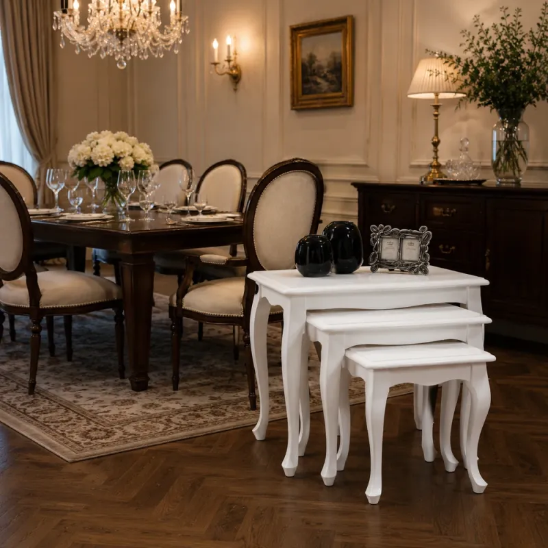 Table abc - cream patina WERSAL W-set