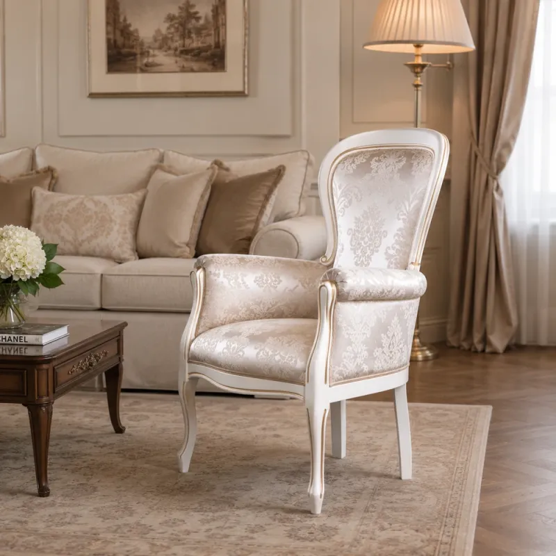 Armchair WERSAL cream