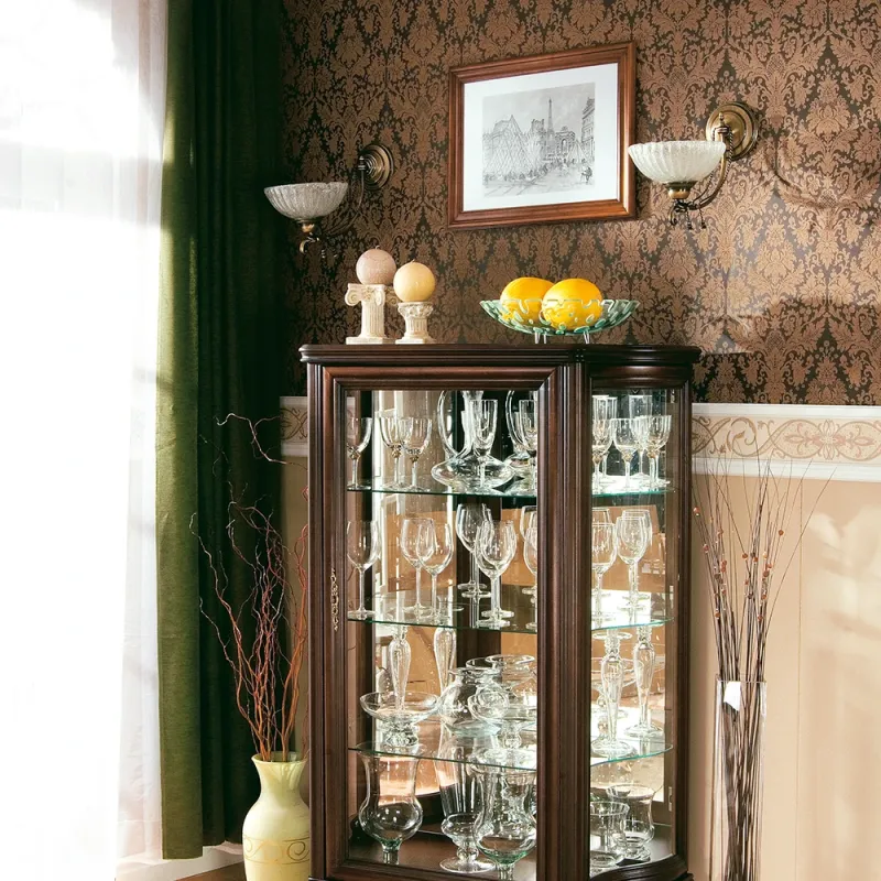 Витрина с волнистым фасадом WERSAL W-W3/4