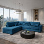 Corner Sofa Florida 3N thin armrests