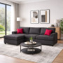 Corner sofa Alabama 3-seater