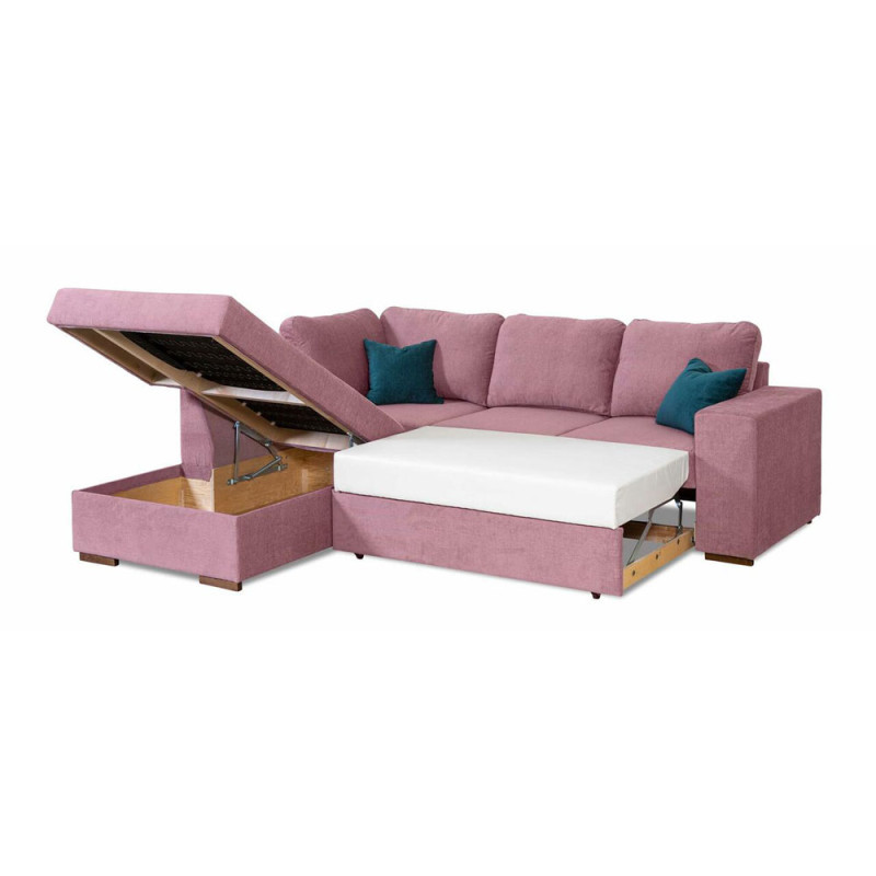 Corner sofa bed Nora 3-seater