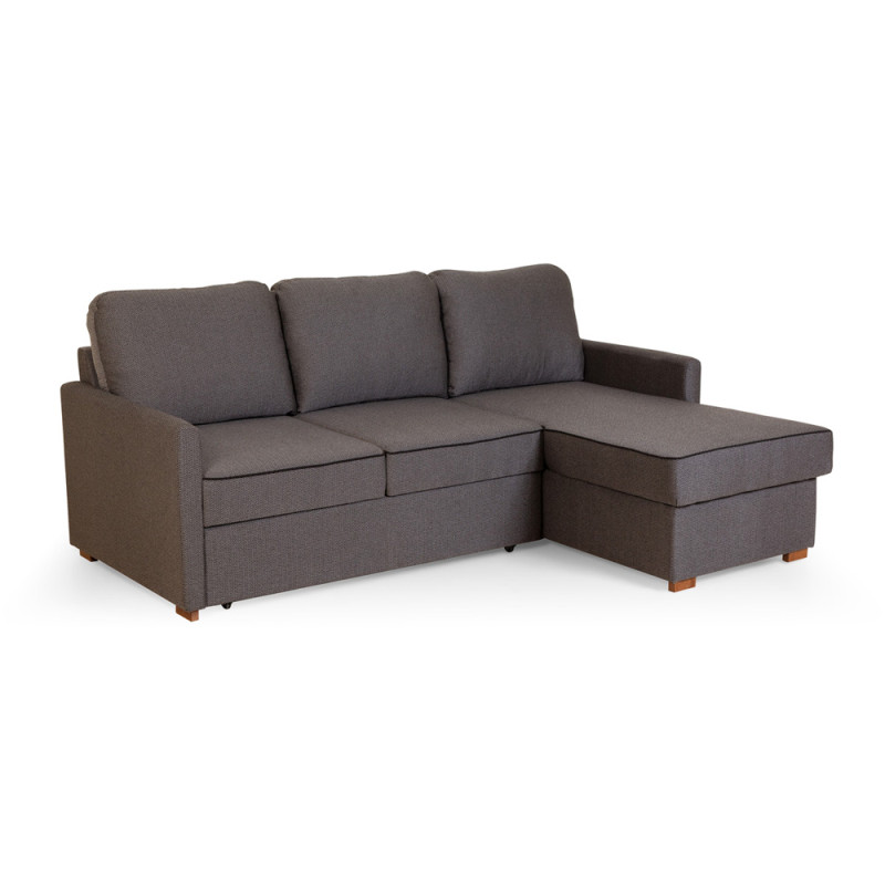 Corner sofa bed Pelle 3-seater