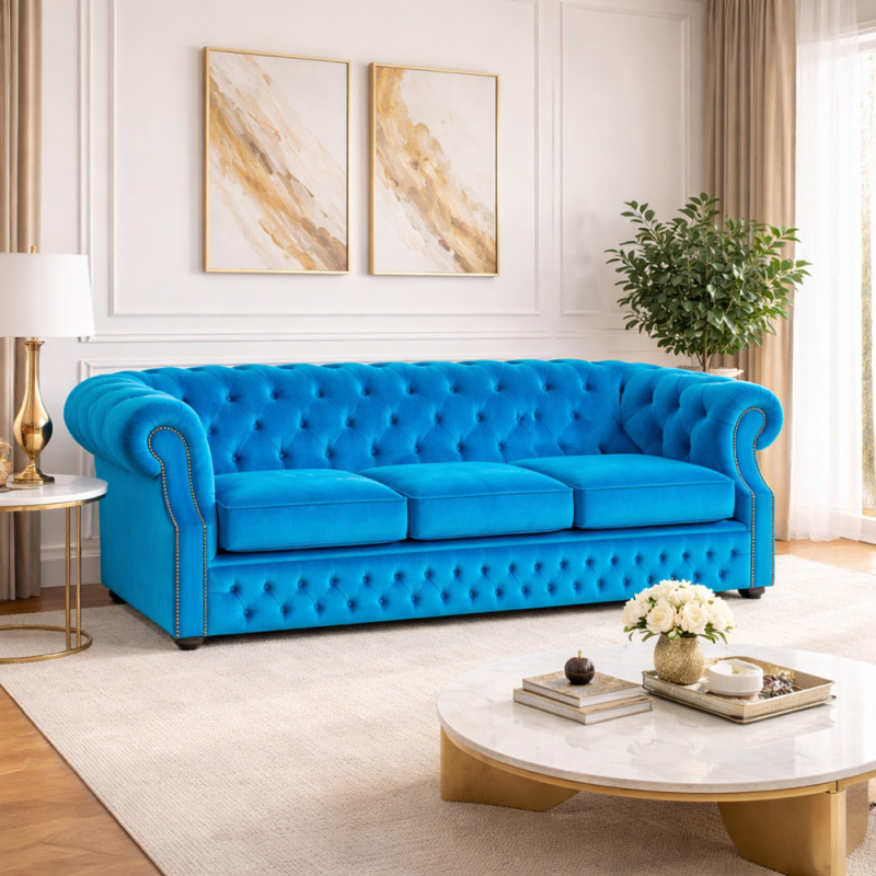 Diivan Chesterfield 3-kohaline