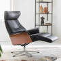 Armchair rotary  Timeout with footrest