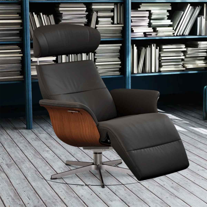 Armchair rotary  Timeout with footrest