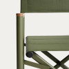Folding garden chair Tisno with an aluminum backrest