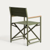 Folding garden chair Tisno with an aluminum backrest