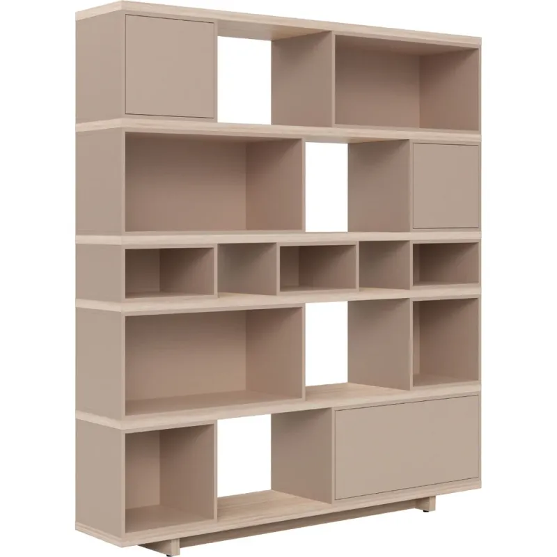 Monocolor wide bookcase Balance