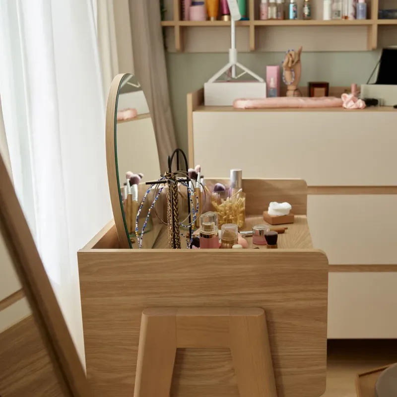 Dressing table with mirror Muve