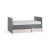 Кровать 90x160-200 с 1 ящиком Muve