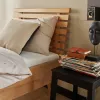 1-person bed with openwork top Nature 120x200