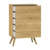 Narrow chest of drawers Nature