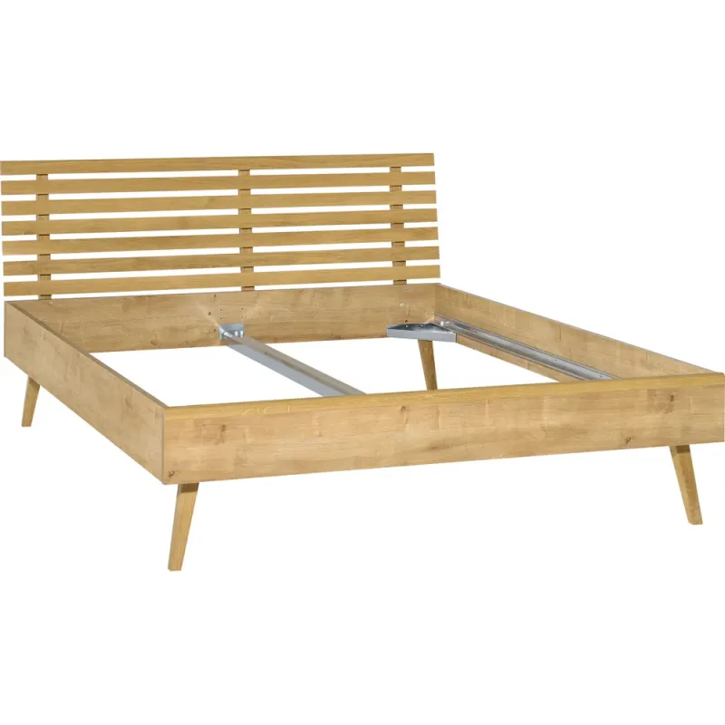 Кровать с ажурным изголовьем Nature 140х200