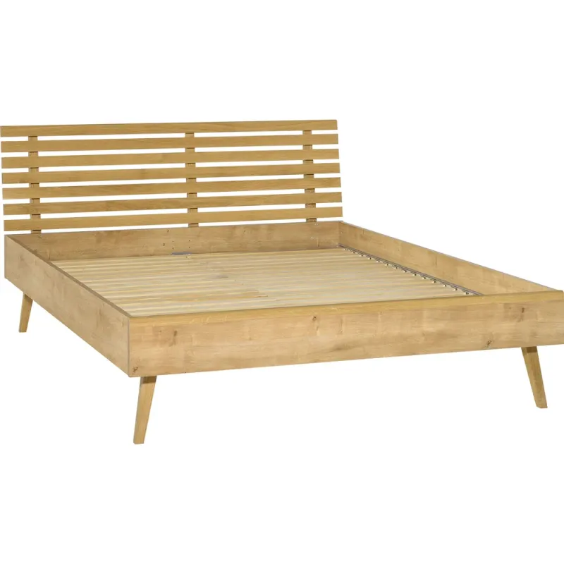 Кровать с ажурным изголовьем Nature 140х200