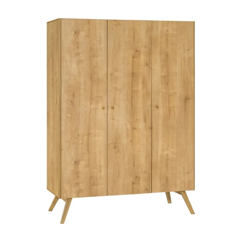 3-door wardrobe Nature